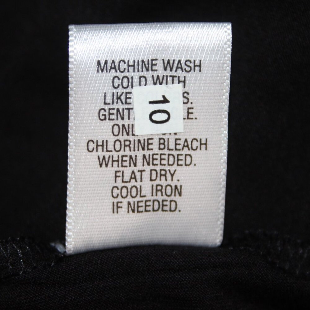 Apt 9 Top $30 Sz S Black White Round Neck Sleeveless 100% Rayon Top - Picture 11 of 11